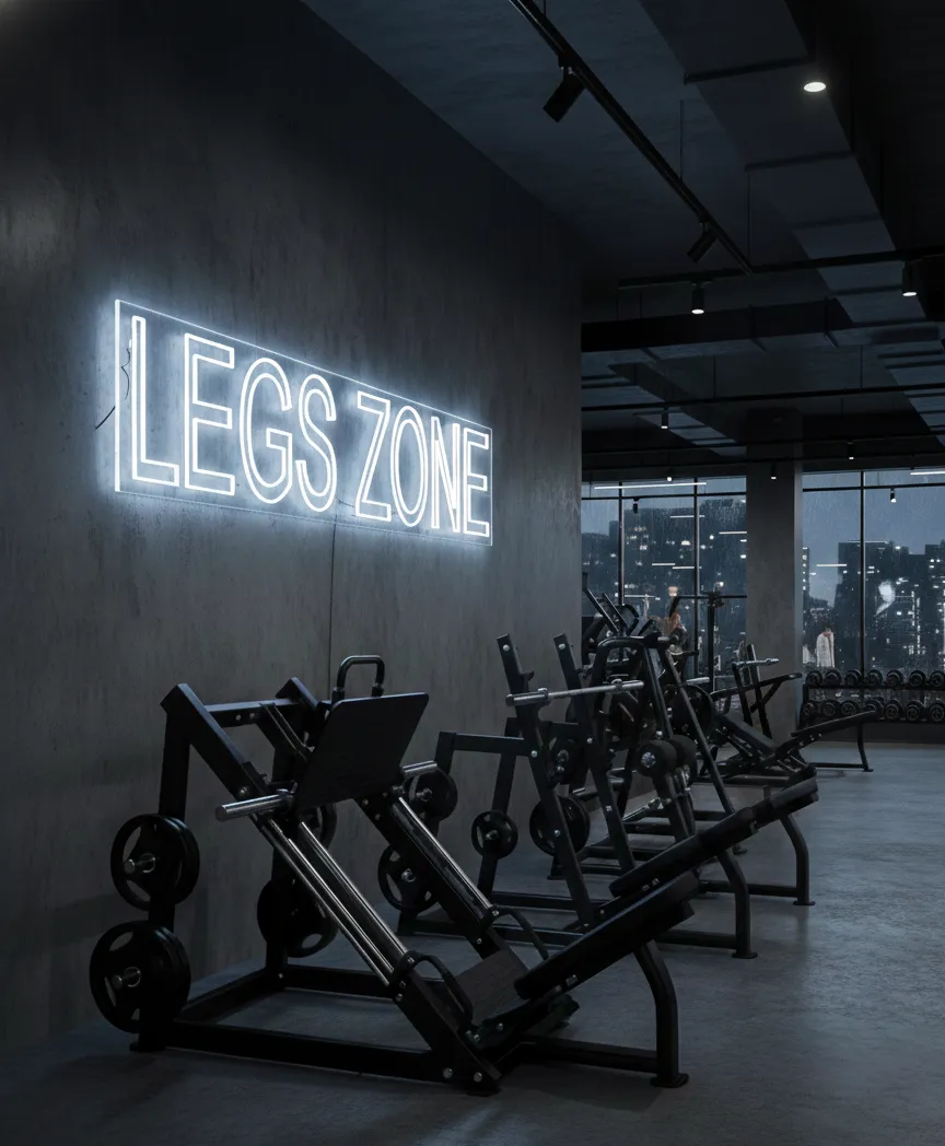 Comunicação visual para academia